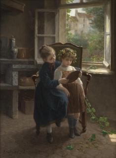 Paul Seignac - The spring garland