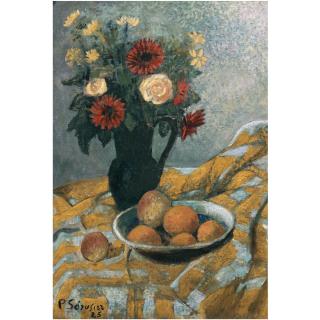 Paul Sérusier - Bouquet, Pêches Et Abricots