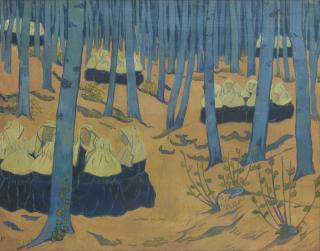 Paul Sérusier - Bretonnes, Réunion Dans Le Bois Sacré