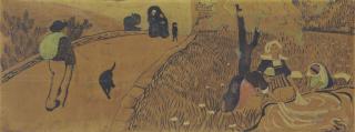 Paul Serusier - Chemin Au Bord Du Lavoir Ou Bretons Au Bord De La Route