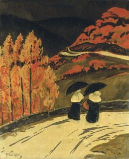 Paul Sérusier - La Pluie Sur La Route