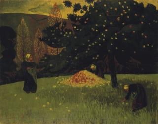 Paul Sérusier - Le ramassage des pommes
