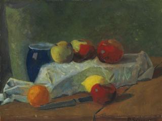 Paul Sérusier - Nature Morte Aux Pommes Et Citrons