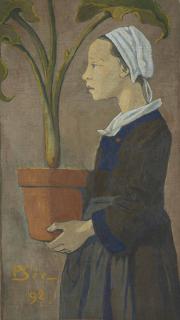Paul Sérusier - Petite Bretonne Au Pot D\'Arum