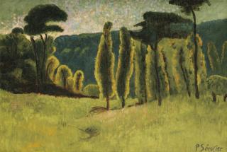 Paul Sérusier - Pins Et Peupliers Dans Un Pré
