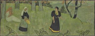 Paul Sérusier - Promenade du Dimanche (Robe Noire)