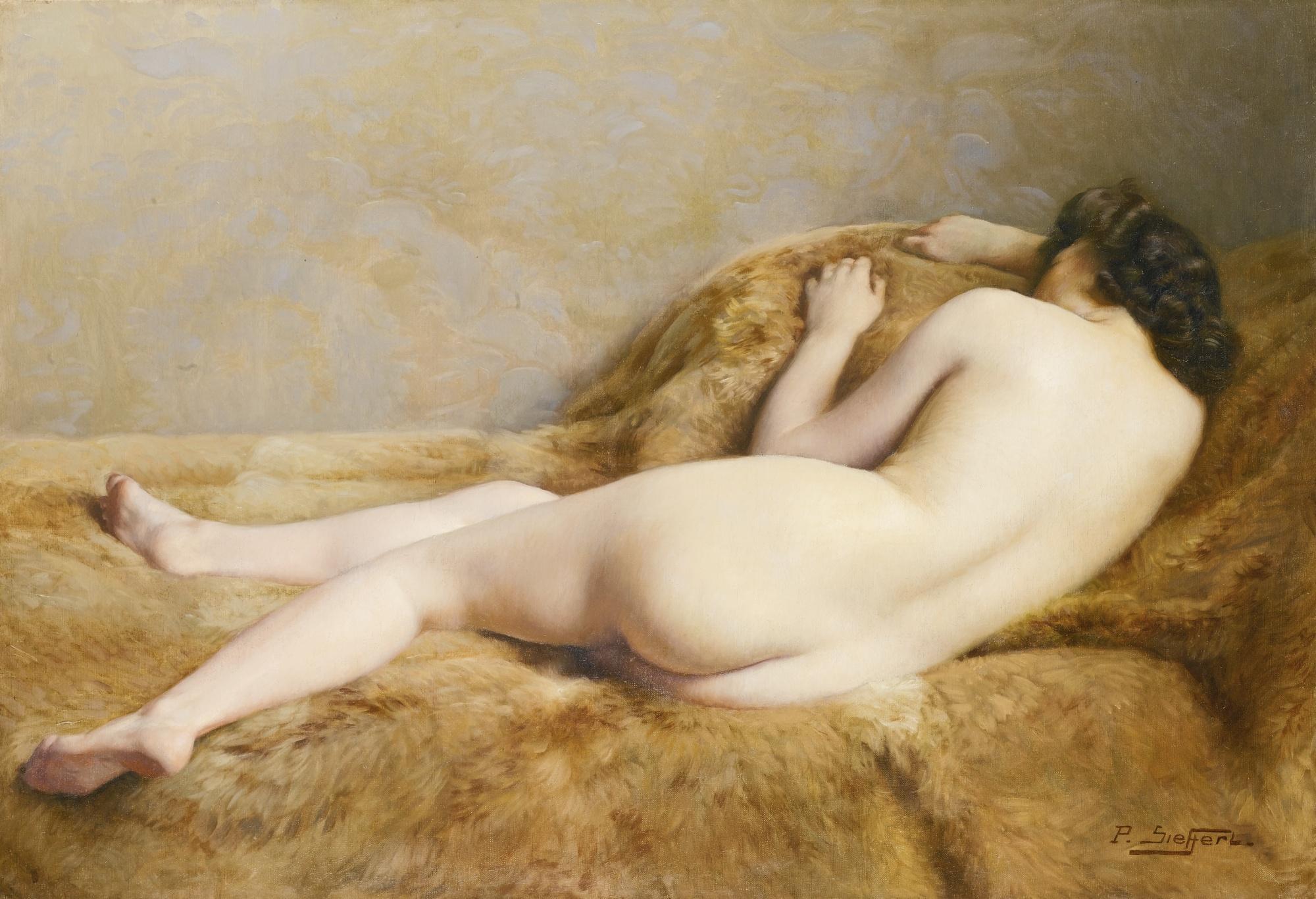 Paul Sieffert - French reclining Nude
