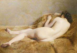 Paul Sieffert - French reclining Nude