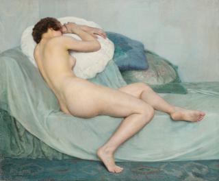 Paul Sieffert - Naked Woman Lying Down Or Blue Dream