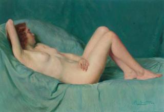 Paul Sieffert - Nu allongé