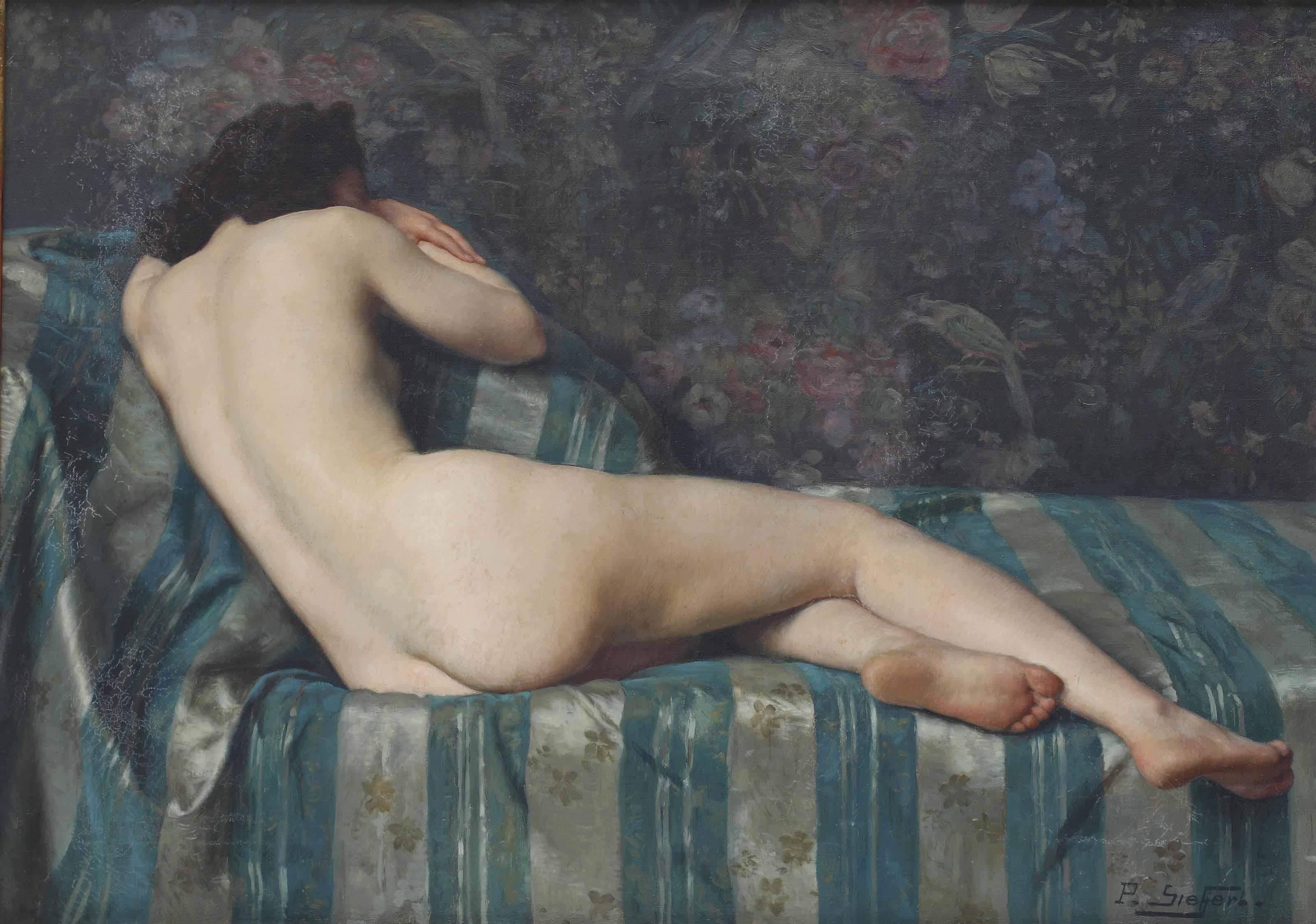 Paul Sieffert - Reclining nude