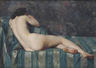 Paul Sieffert - Reclining nude