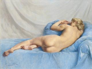 Paul Sieffert - Reclining nude