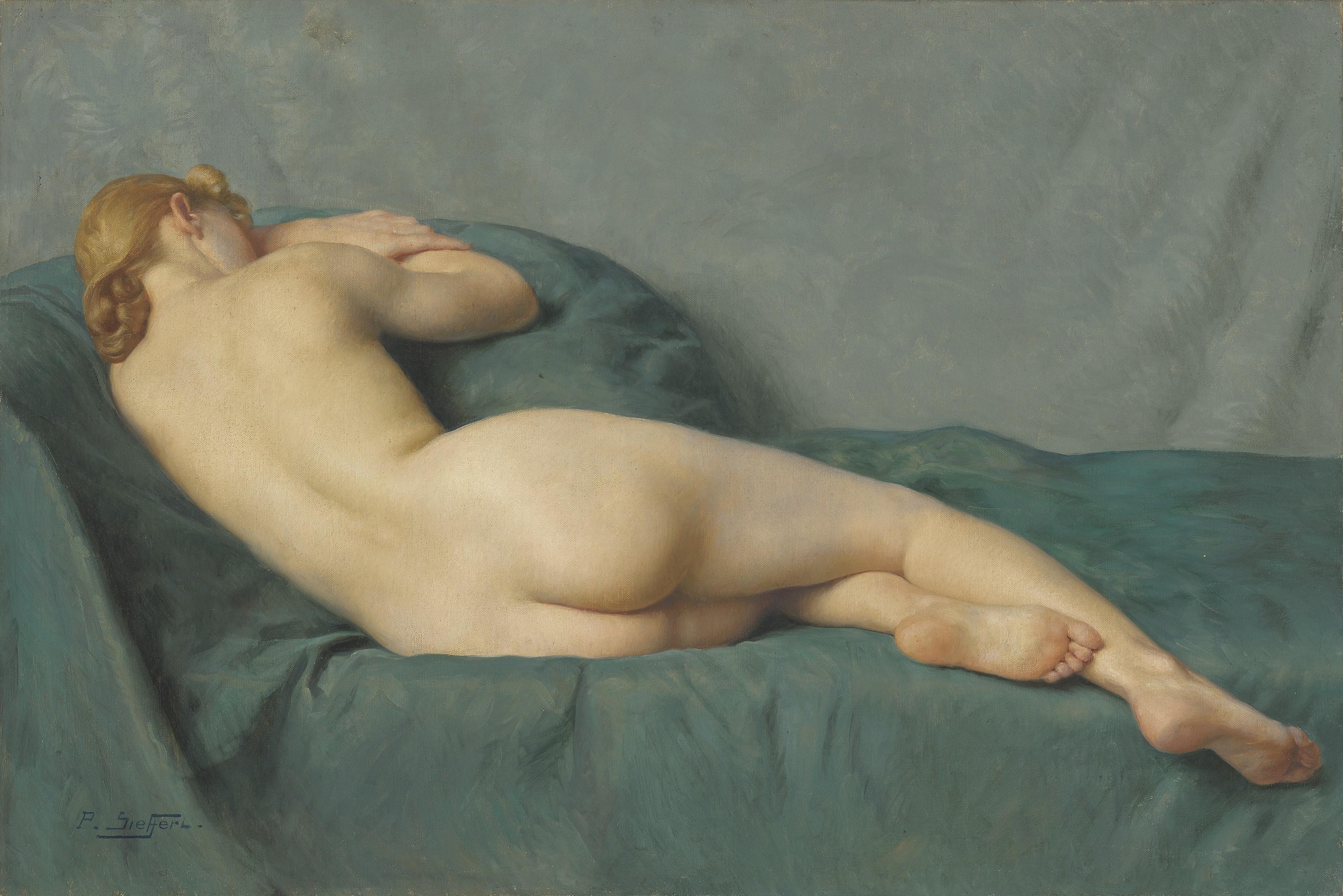 Paul Sieffert - Reclining nude