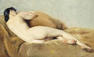 Paul Sieffert - Reclining nude