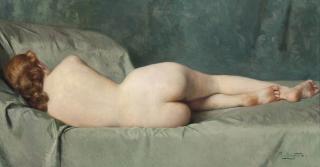 Paul Sieffert - Reclining Nude