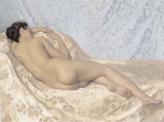 Paul Sieffert - Reclining nude