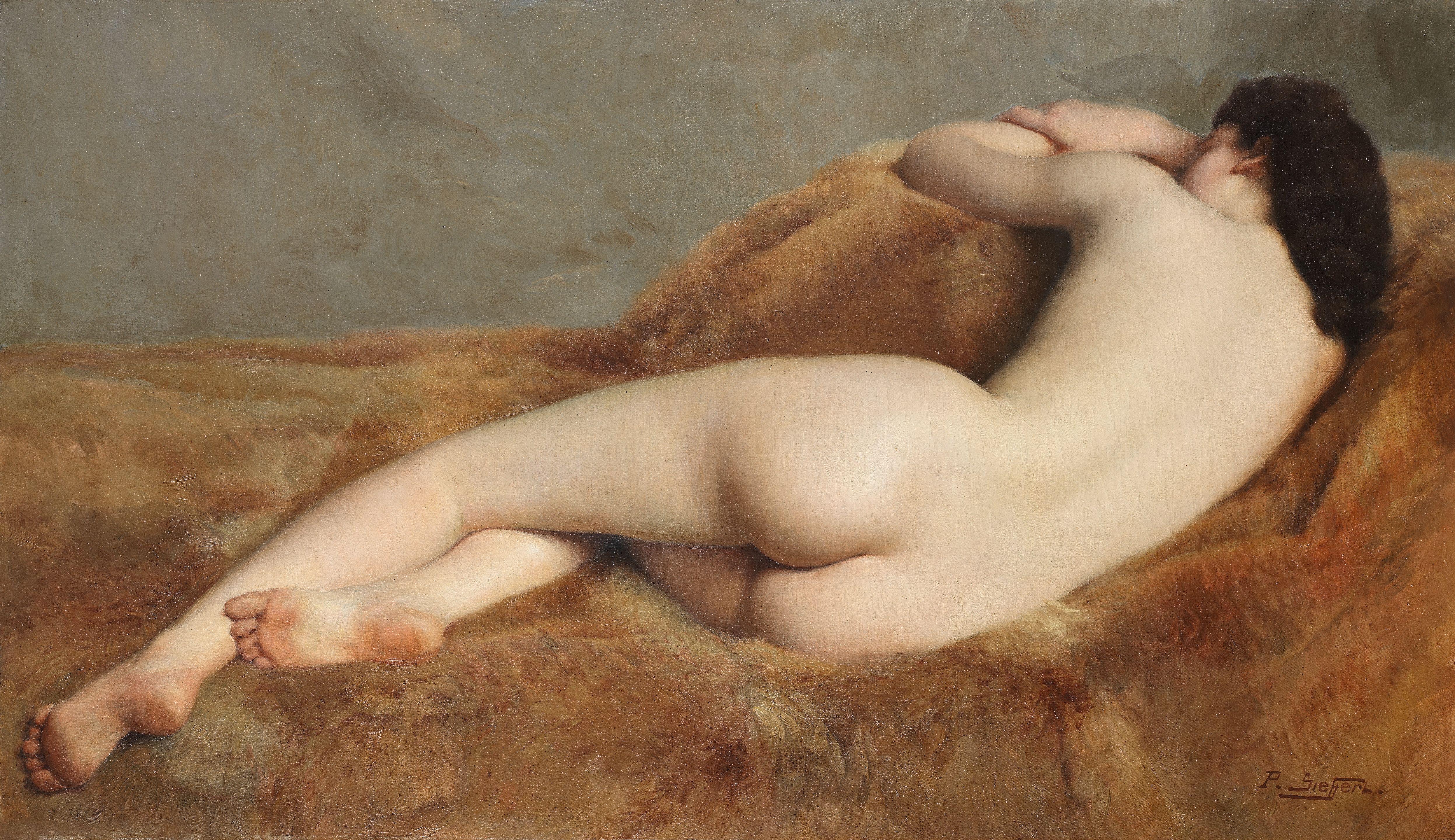 Paul Sieffert - Reclining nude