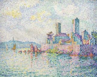 Paul Signac - Antibes. Les Tours