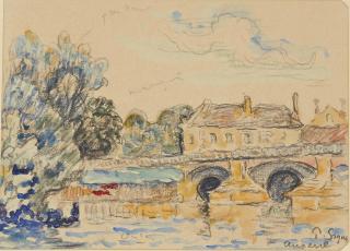 Paul Signac - Auxerre, Le Pont
