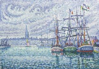 Paul Signac - Bassin à flots. Saint-Malo