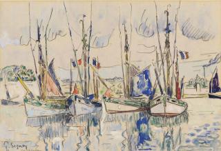 Paul Signac - Bateaux À Concarneau