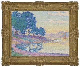 Paul Signac - Calanque des Canoubiers (Pointe de Bamer), Saint-Tropez
