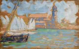 Paul Signac - Collioure (Étude)