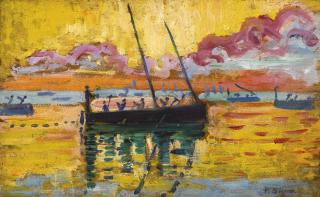 Paul Signac - Concarneau (Étude)