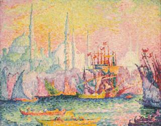 Paul Signac - Constantinople (Corne D\'Or)