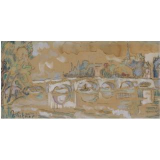 Paul Signac - French Pont St. Esprit