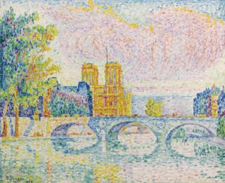 Paul Signac - La Cité, Paris