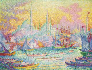Paul Signac - La Corne d\'or (Constantinople)