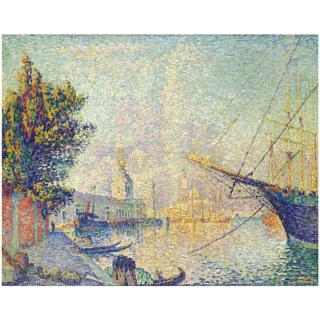 Paul Signac - La Dogana (Venise)