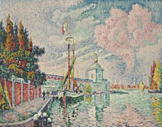Paul Signac - La Dogana, Venise