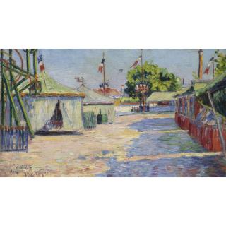 Paul Signac - La Fête D\'Asnières