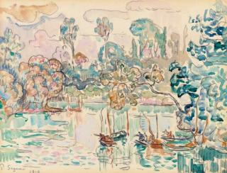 Paul Signac - La Marne à Charenton