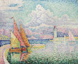Paul Signac - Le Musior (Port d\'Antibes)