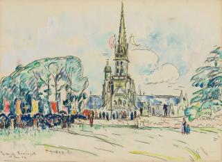 Paul Signac - Le Pardon de Rumengol