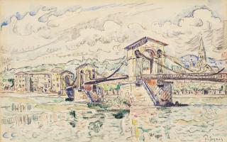 Paul Signac - Le Pont De Bourg-Saint-Andéol