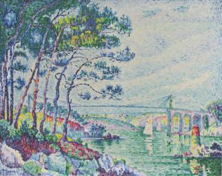 Paul Signac - Le Pont De Lézardrieux