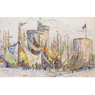 Paul Signac - Le Port De La Rochelle