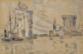 Paul Signac - Le port de La Rochelle