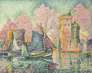 Paul Signac - Le Thonier Entrant À La Rochelle (Couchant) 