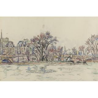 Paul Signac - Le Vert-Galant À Paris