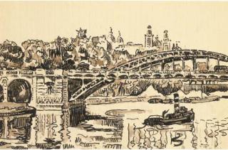 Paul Signac - Le vieux Trocadéro