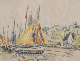 Paul Signac - Le Voilier