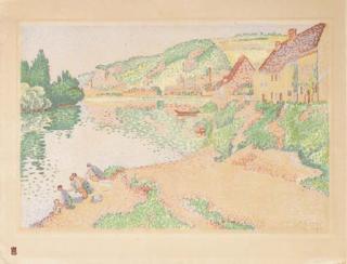 Paul Signac - Les Andelys (Kornfeld 10)