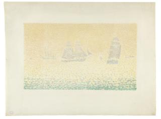 Paul Signac - Les Bateaux