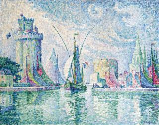 Paul Signac - Les Tours Vertes, La Rochelle
